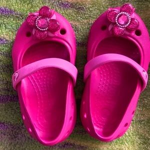 Baby girl crocs
